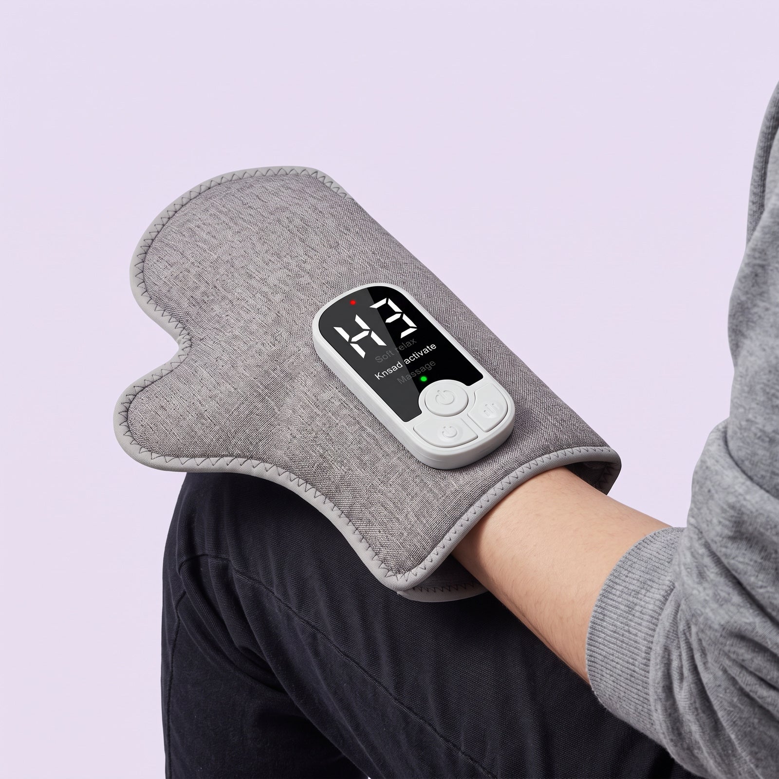 Grey Palmhaven padded glove and LED controller